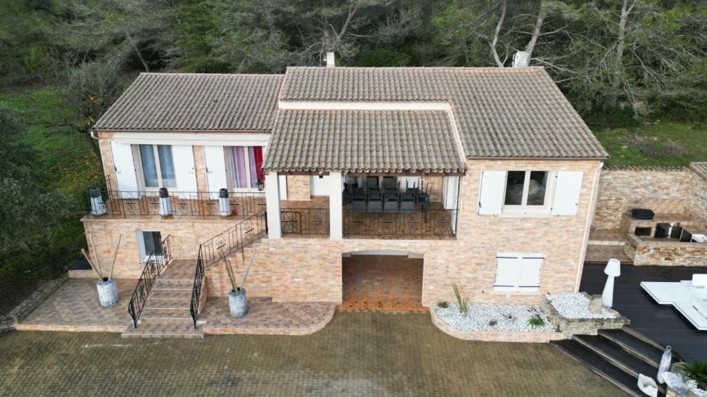 Magnifique Villa De Luxe Au Coeur De La Garrigue Nîmes Exterior foto